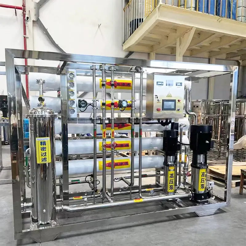 ລະດັບ 2 ອຸປະກອນ Reverse Osmosis ນ້ໍາບໍລິສຸດສໍາລັບອຸດສາຫະກໍາອາຫານ