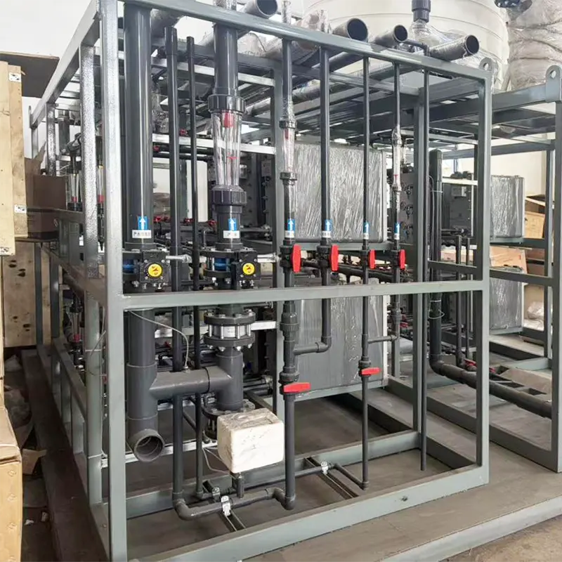 ໂຮງງານໄຟຟ້ານ້ໍາບໍລິສຸດ EDI ອຸປະກອນ Precipitator Electrostatic